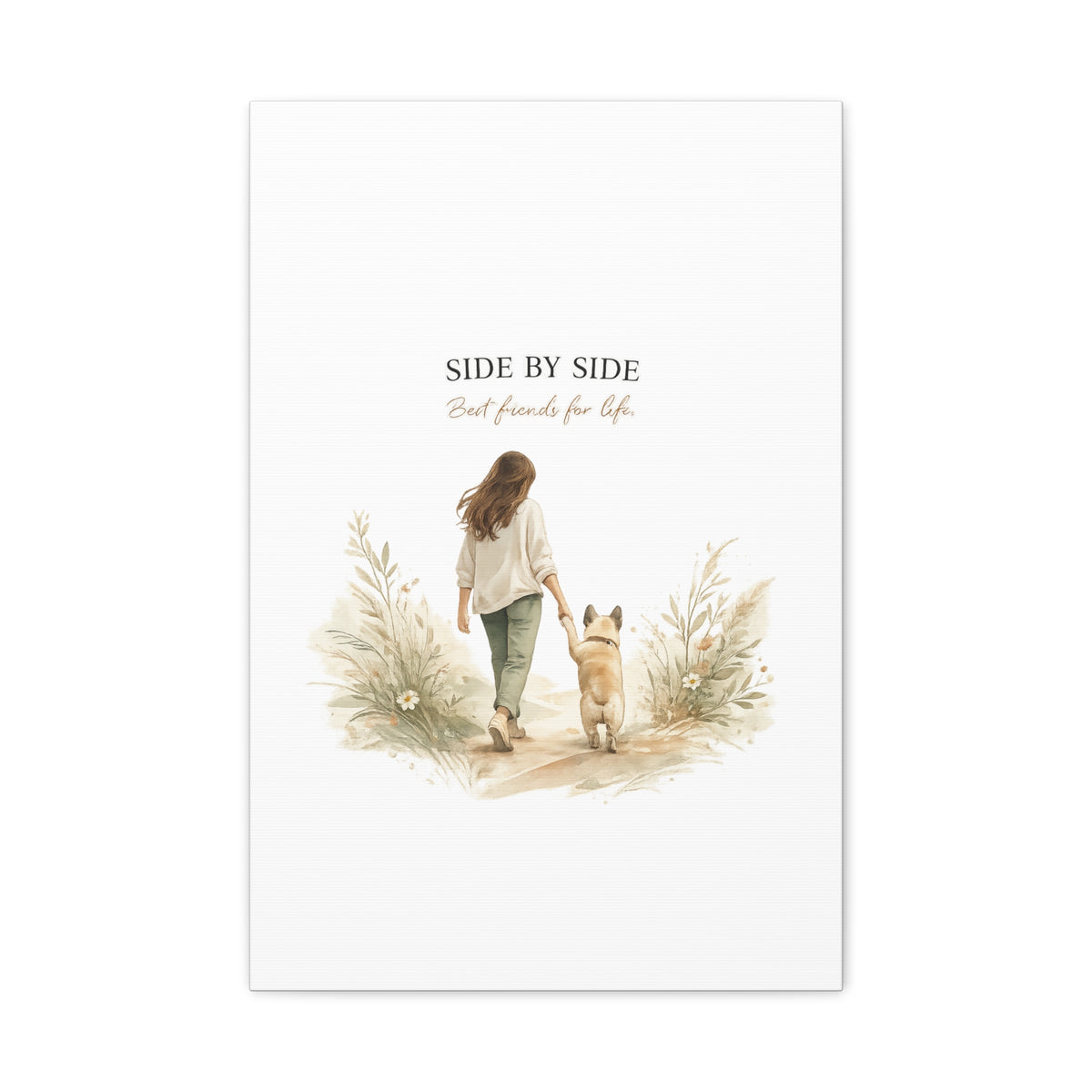 Together Forever | Dog Mom Collection Matte Canvas
