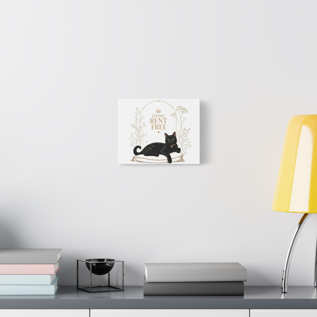 Living Rent Free | Fun Collection Matte Canvas
