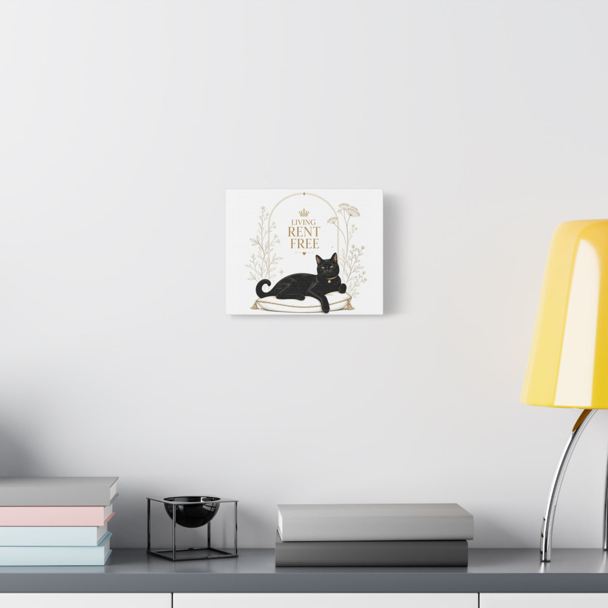 Living Rent Free | Fun Collection Matte Canvas