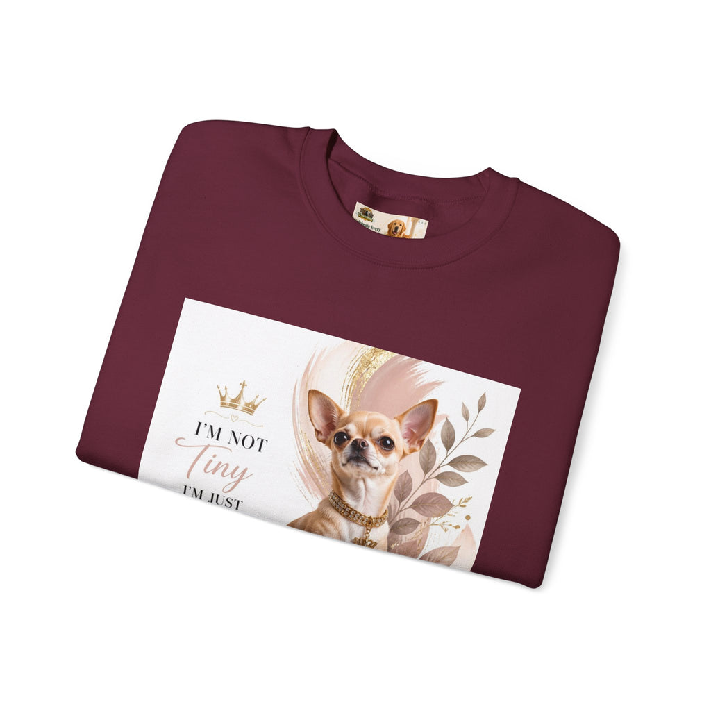 I'm Not Tiny, I'm Just Concentrated Awesome | Fun Collection Sweatshirt