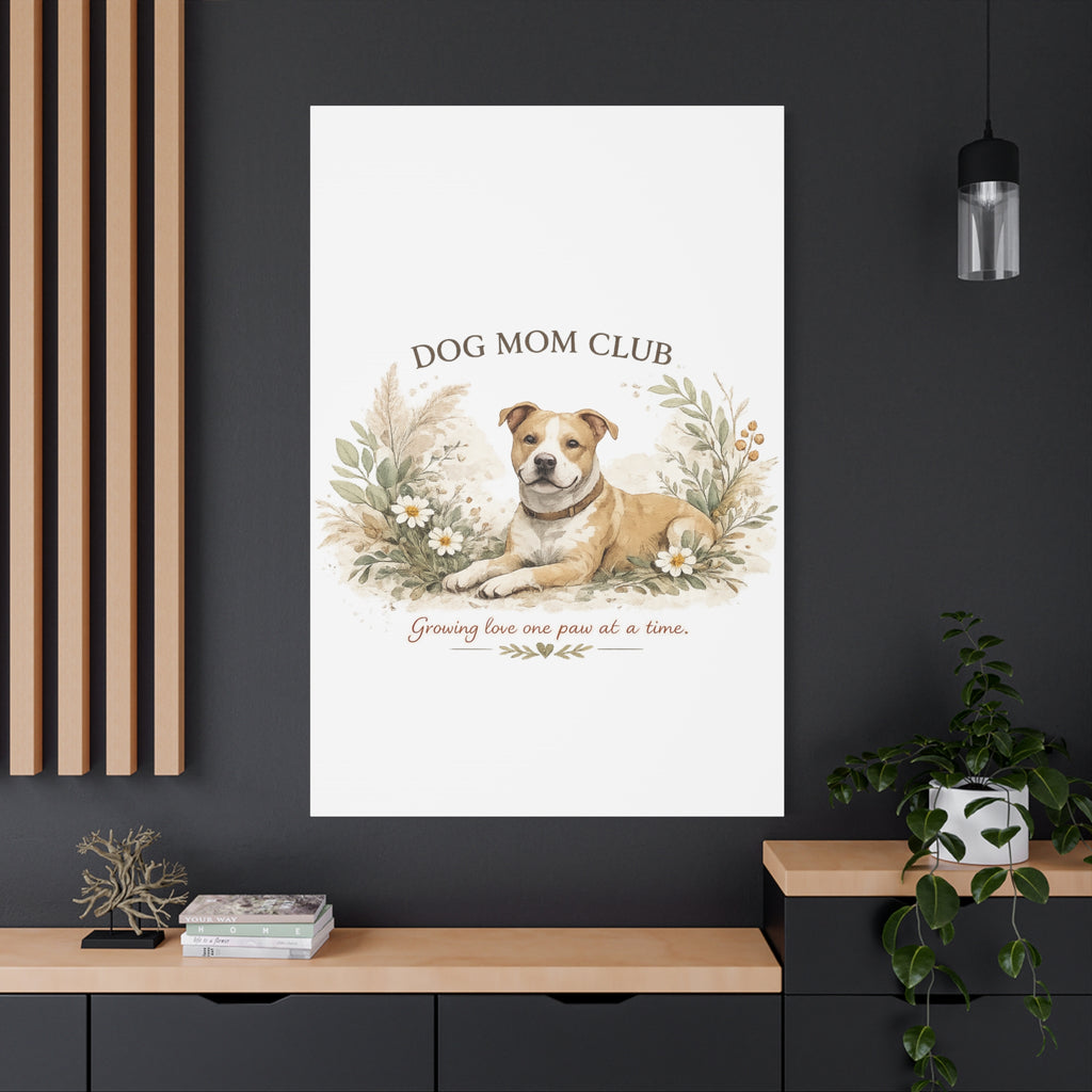 Dog Mom's Wild Garden | Matte Canvas, Stretched, 1.25"