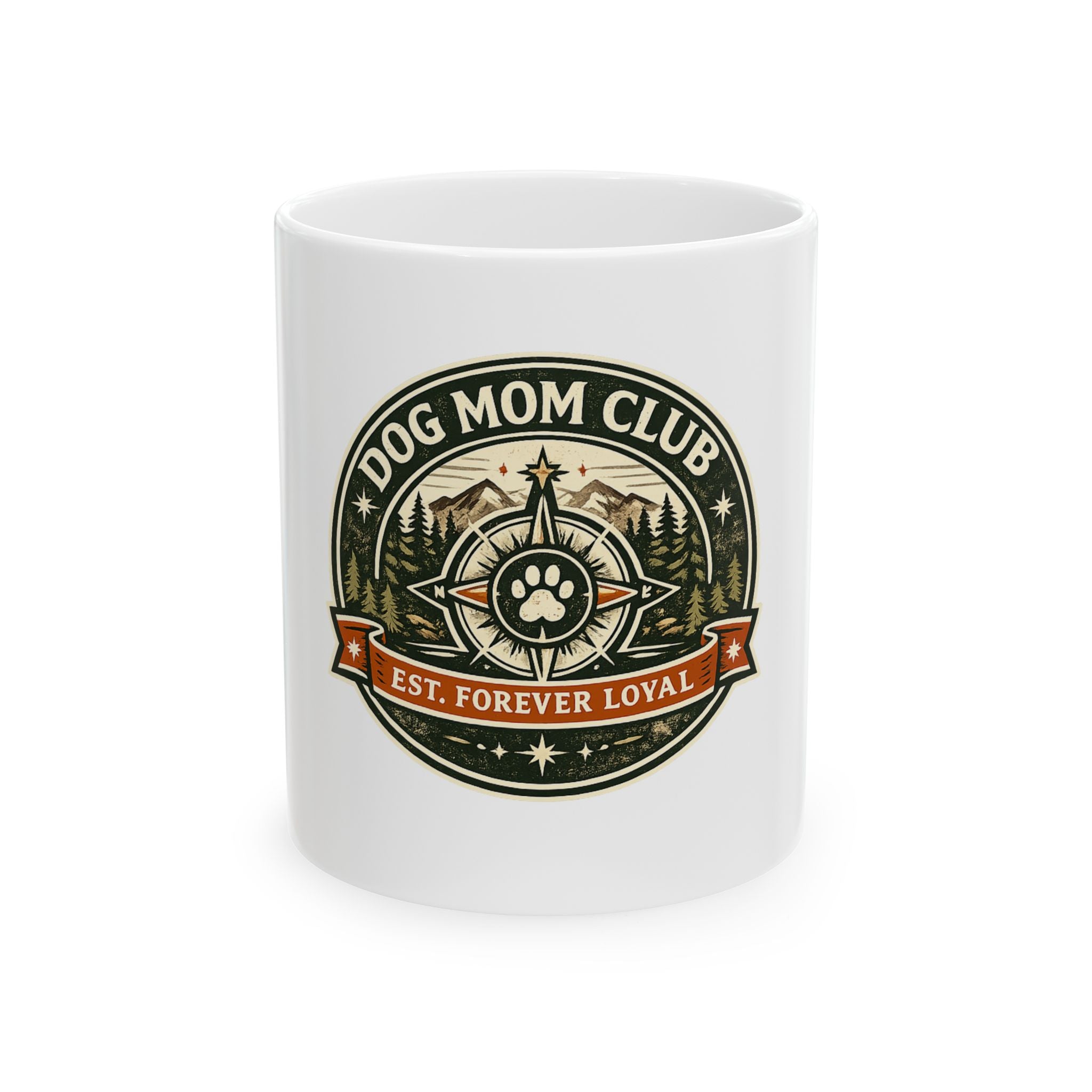 Dog Mom Club Badge