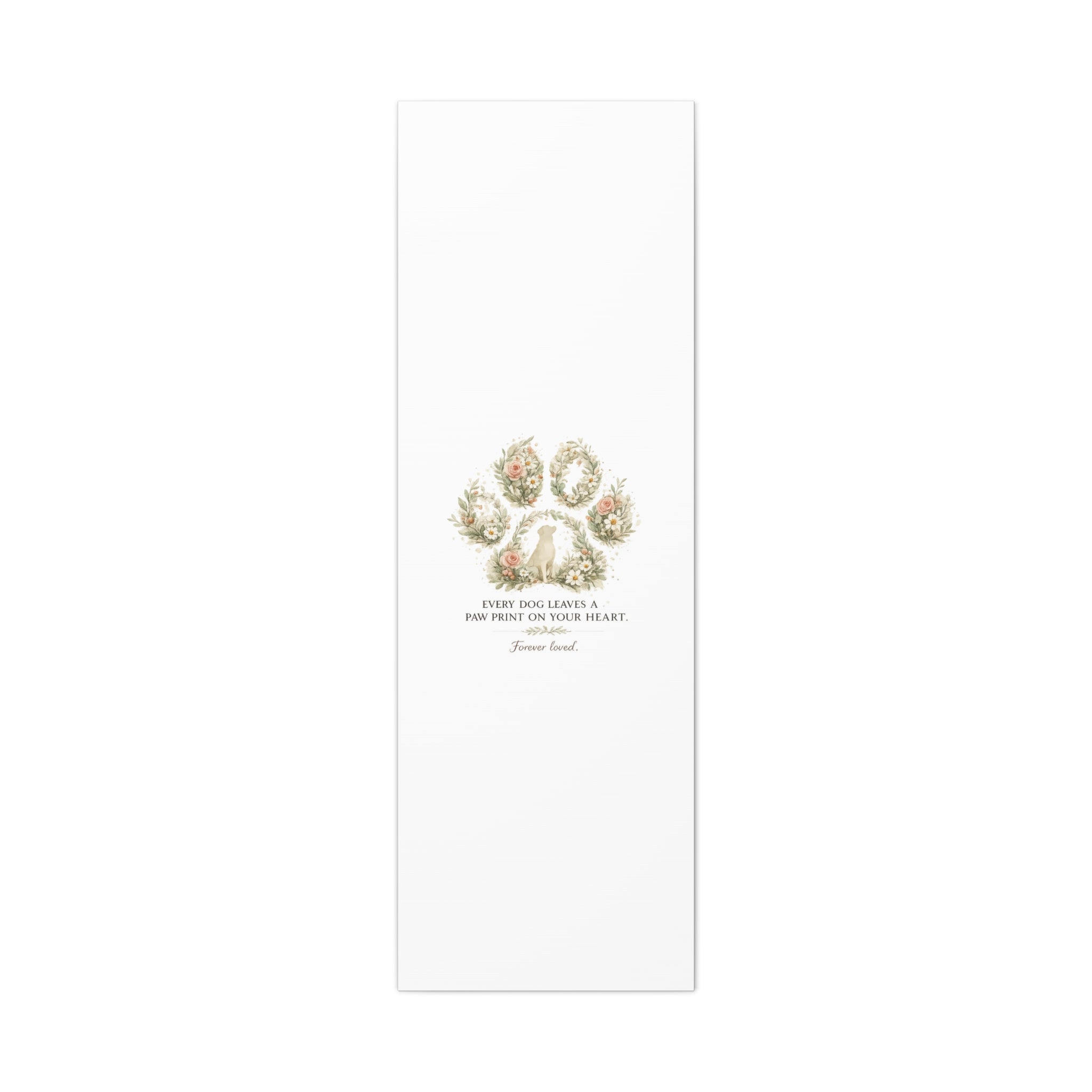 Every Dog Leaves a Paw Print | Matte Canvas, Stretched, 1.25"