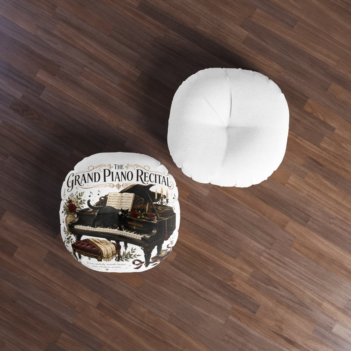 The Grand Piano Recital | Cat Mom Collection Pillow