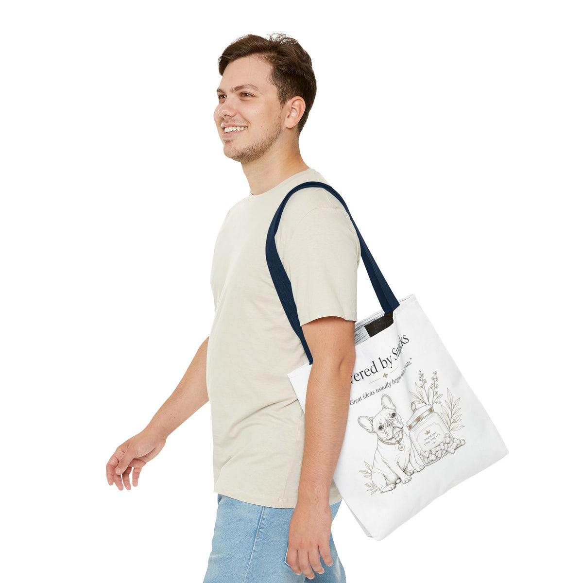 Powered by Snacks | Fun Collection Totebag