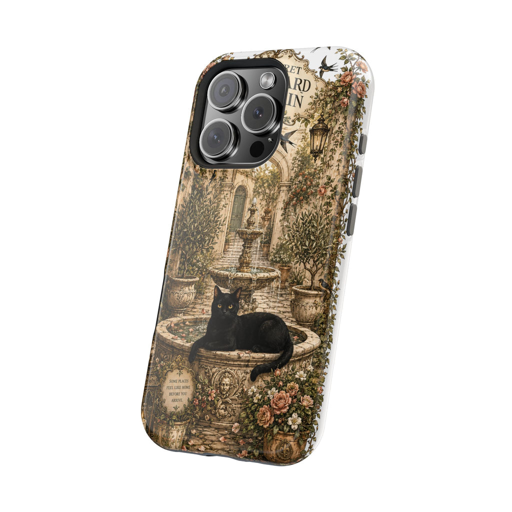 THE SECRET COURTYARD FOUNTAIN | Phone case