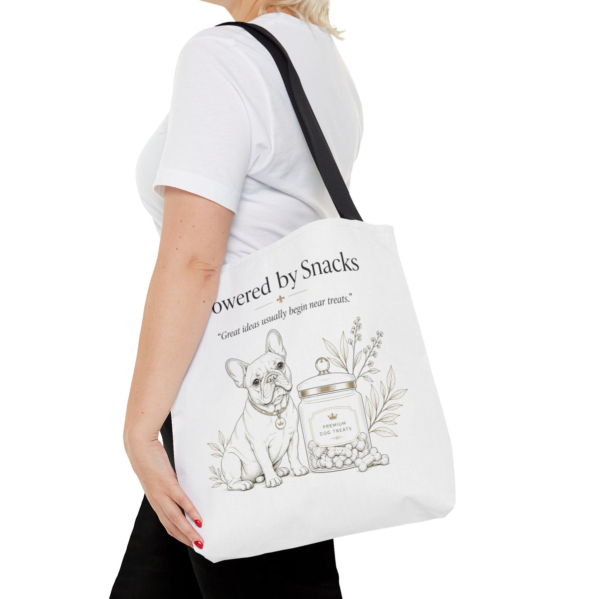 Powered by Snacks | Fun Collection Totebag