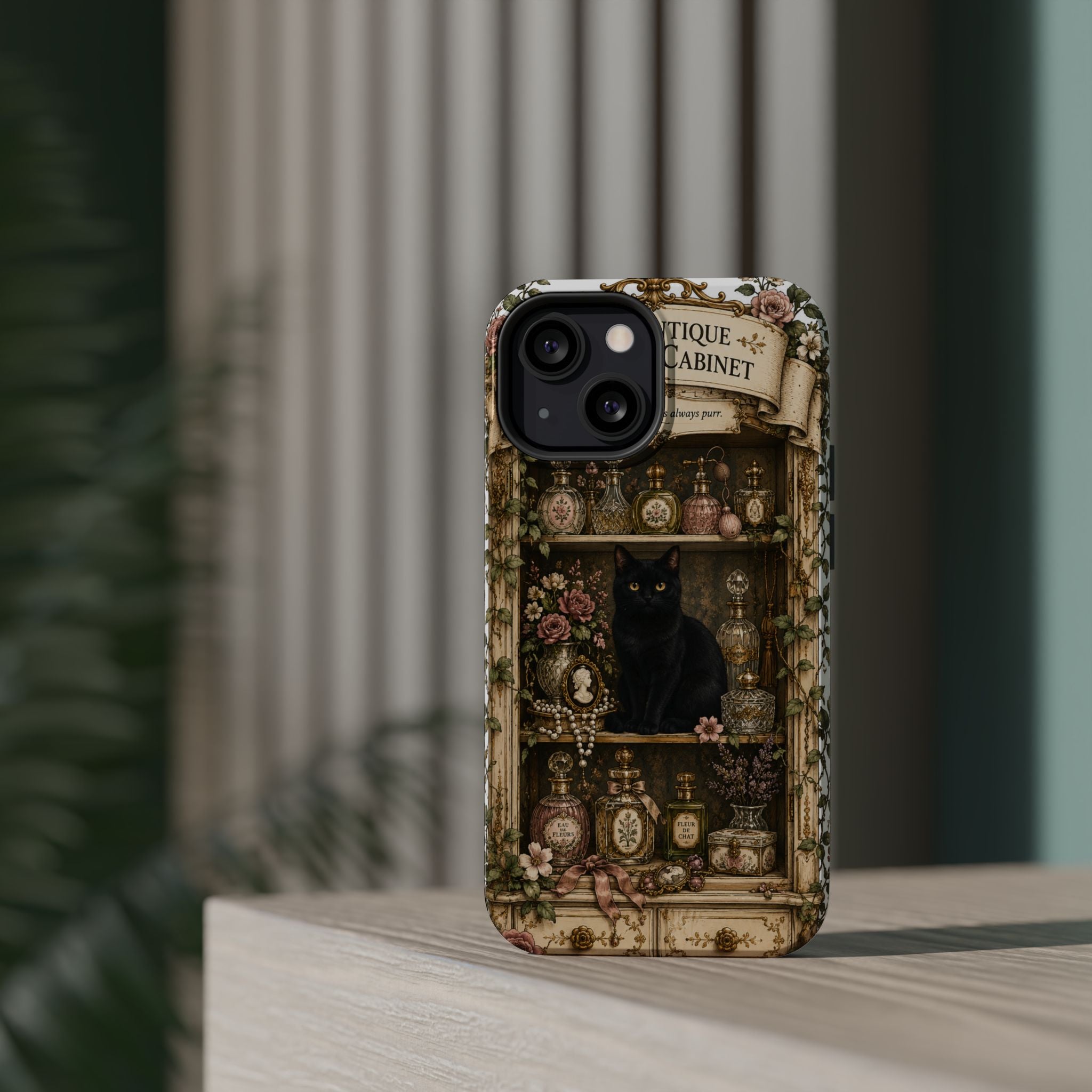 THE ANTIQUE PERFUME CABINET | Phone case