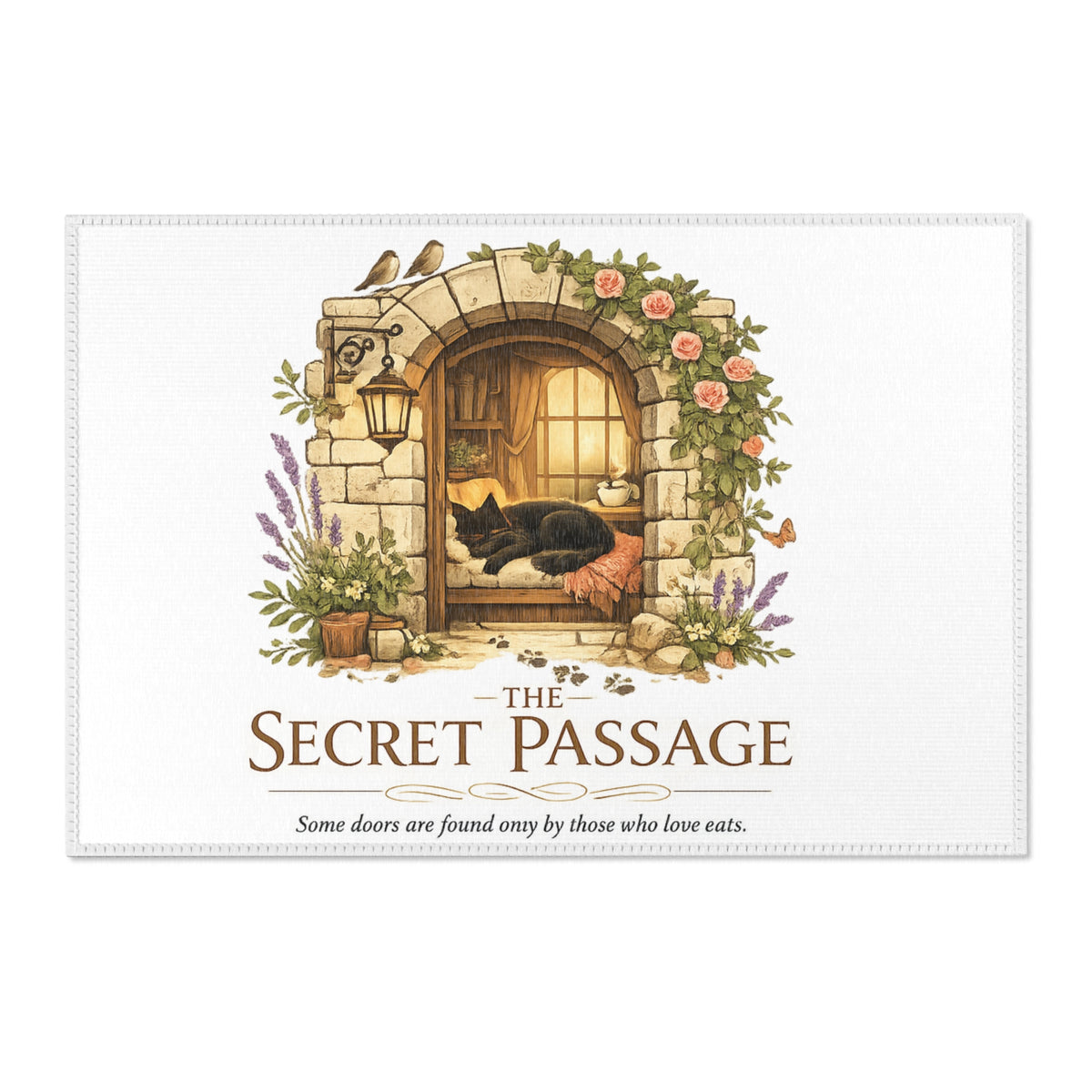 The Secret Passage | Cat Mom Area Rugs