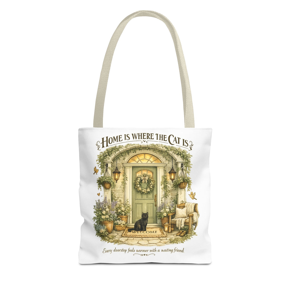 The Front Porch Welcome | Dog Mom Collection Totebag