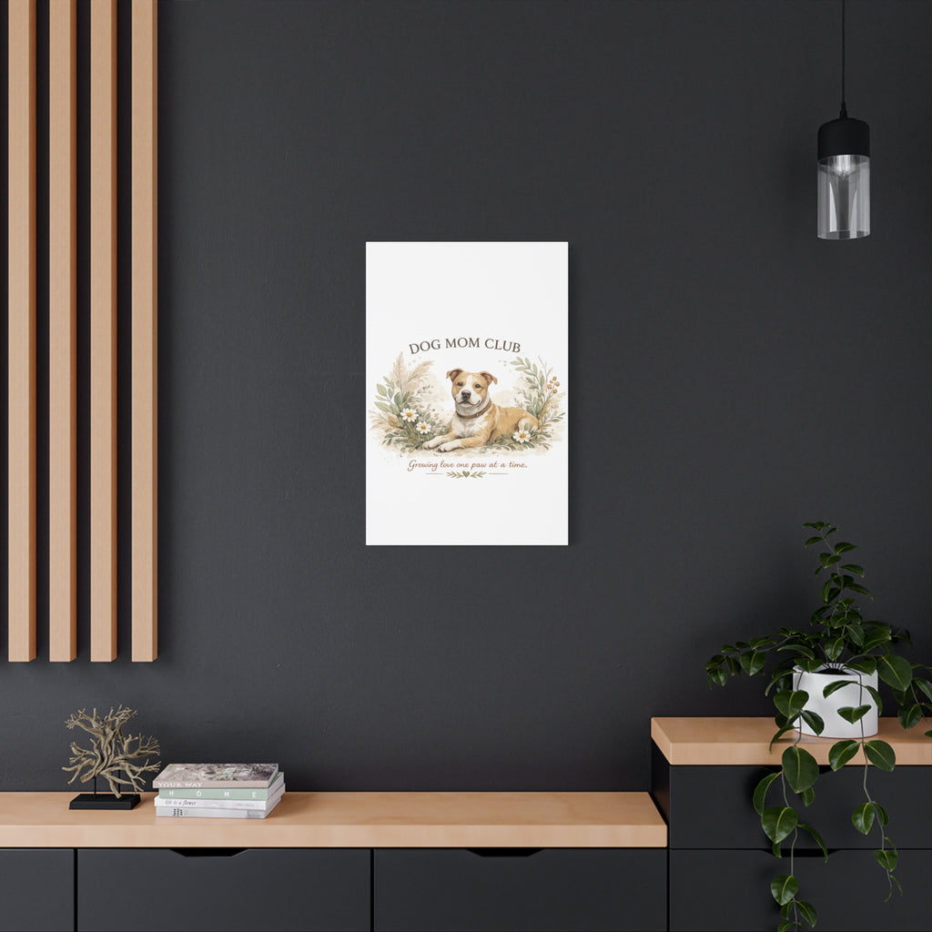 Dog Mom's Wild Garden | Matte Canvas, Stretched, 1.25"