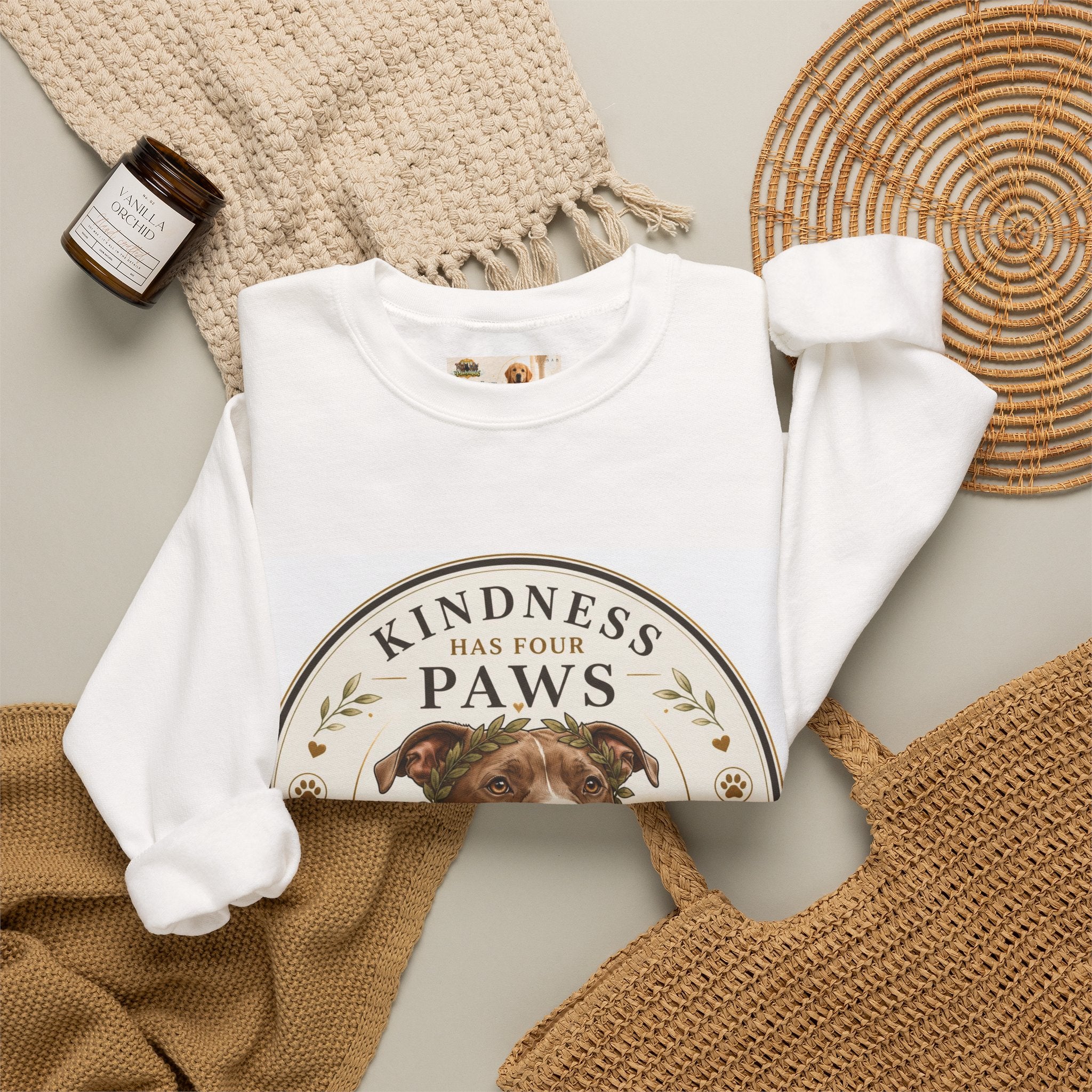 FOUR PAWS | Gildan 18000 Heavy Blend™ Crewneck Sweatshirt