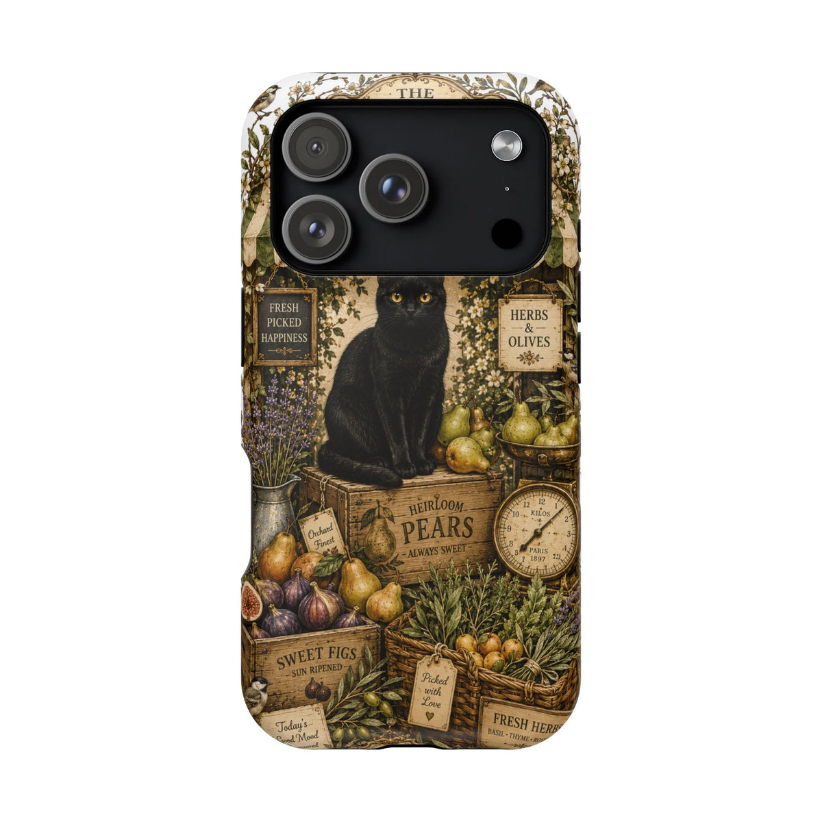 The Morning Orchard Market | Cat Mom Collection Phone case