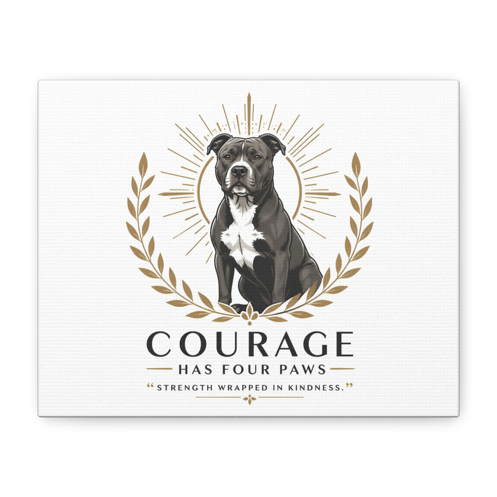 COURAGE | Matte Canvas, Stretched