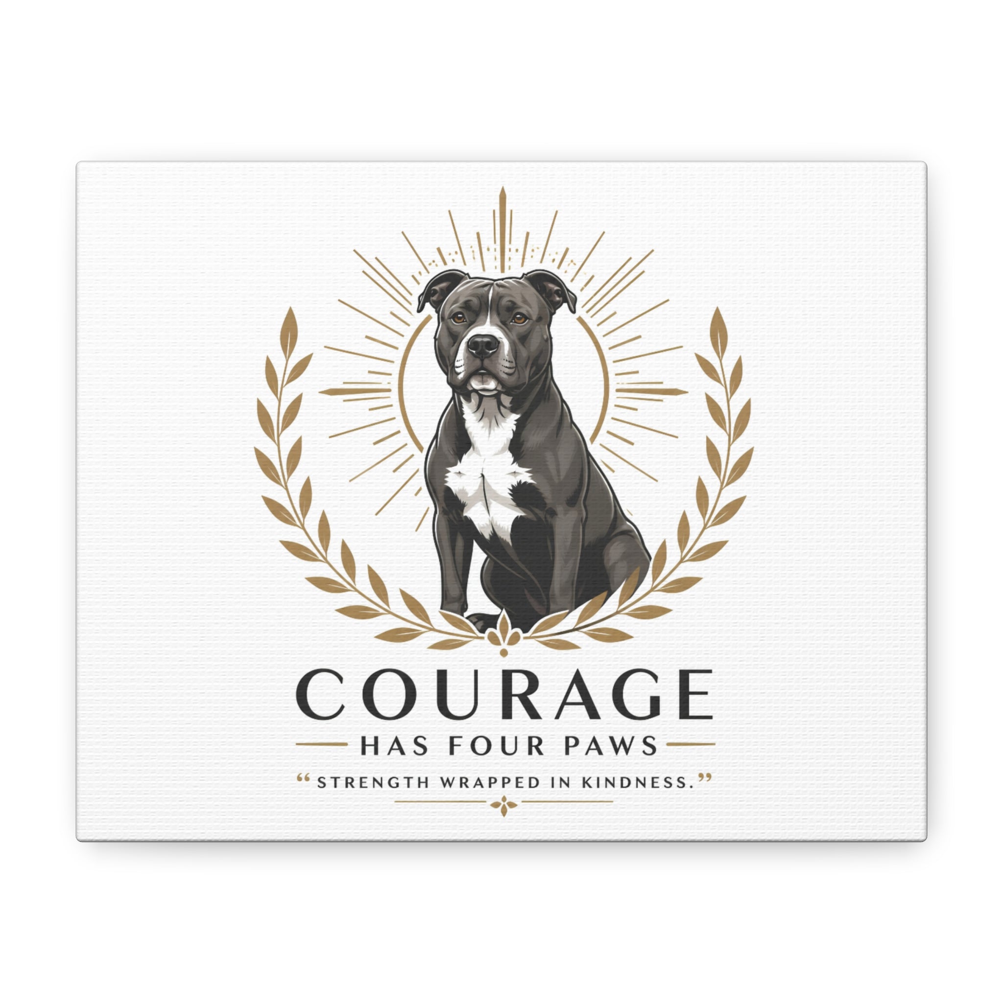 COURAGE | Matte Canvas, Stretched