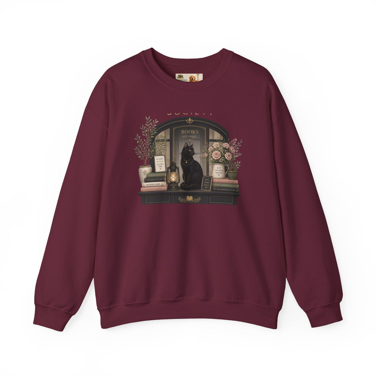 Books and Cats | Rescue Collection Sweatshirt