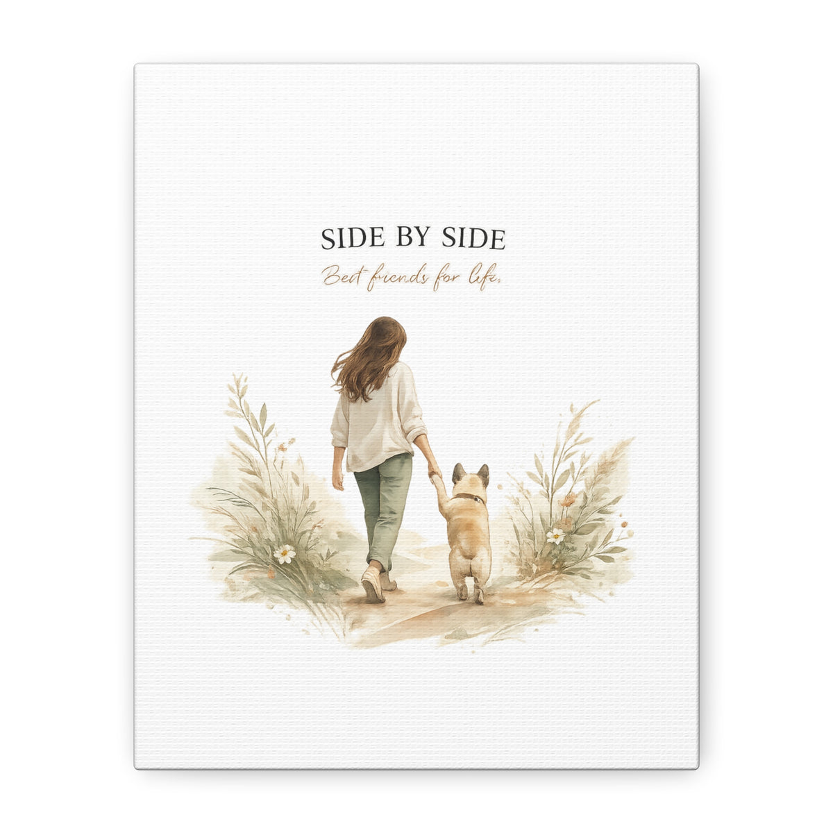 Together Forever | Dog Mom Collection Matte Canvas