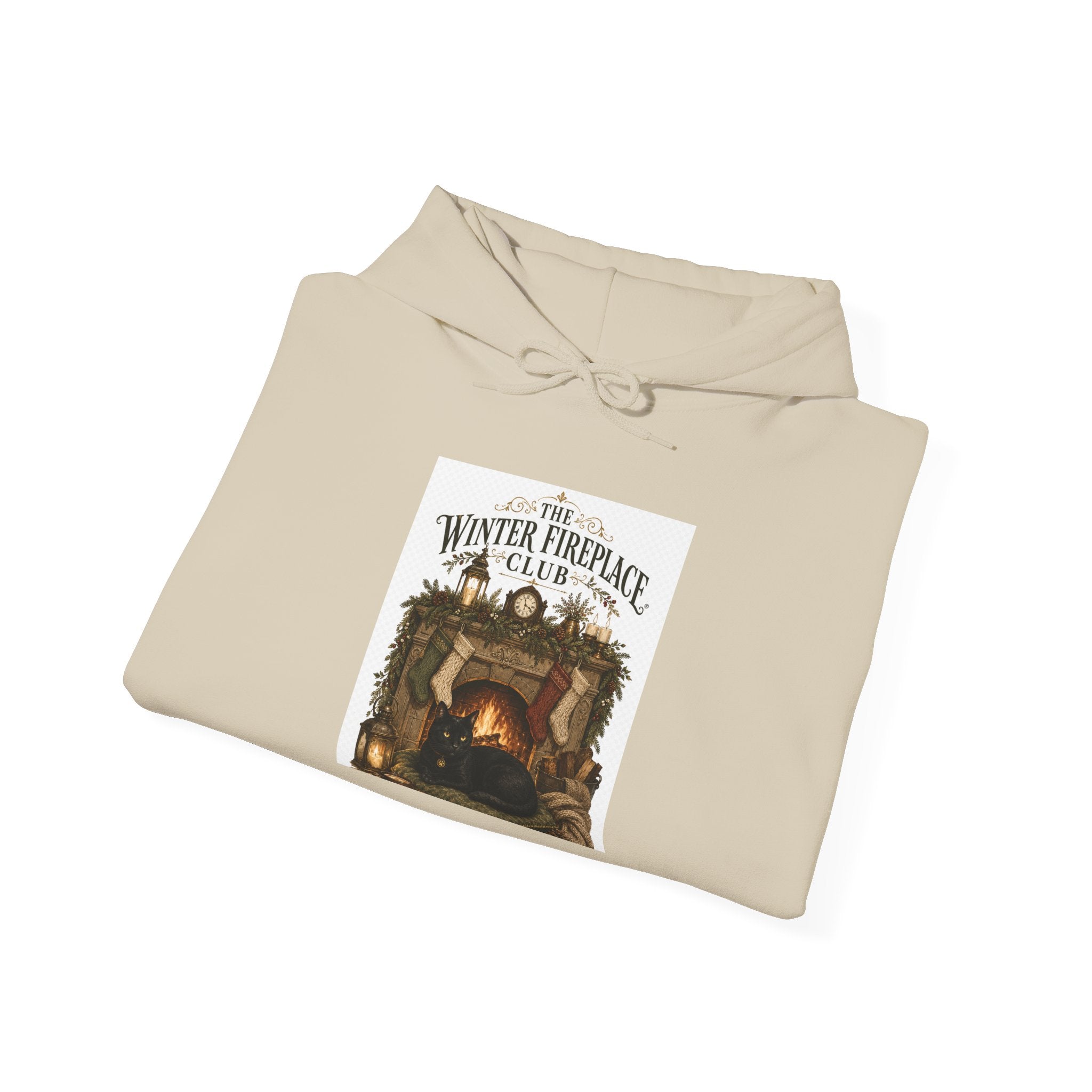 THE WINTER FIREPLACE CLUB | Gildan Heavy Blend™ Hoodie (18500)