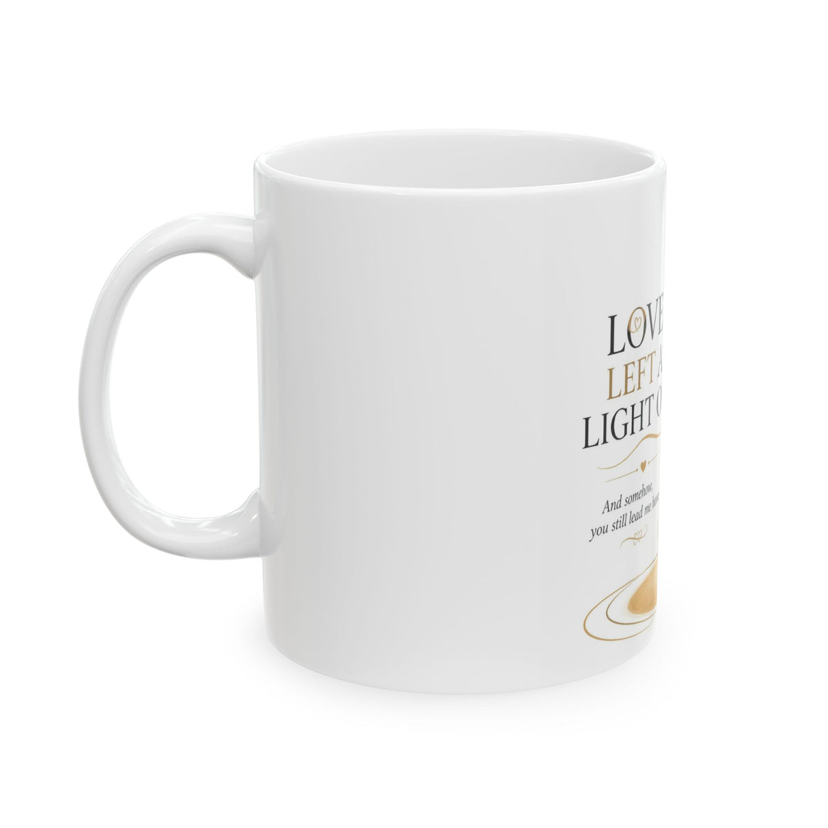 Love Left A Light On | Memorial Collection Mug