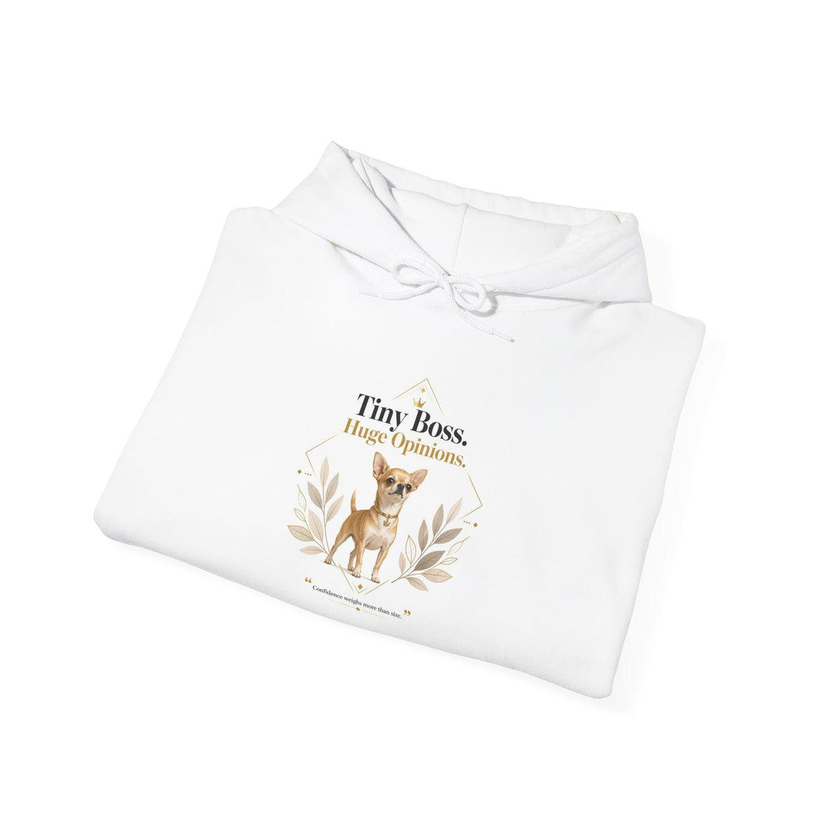 Tiny Boss. Huge Opinions. | Dog Mom Collection Hoodie