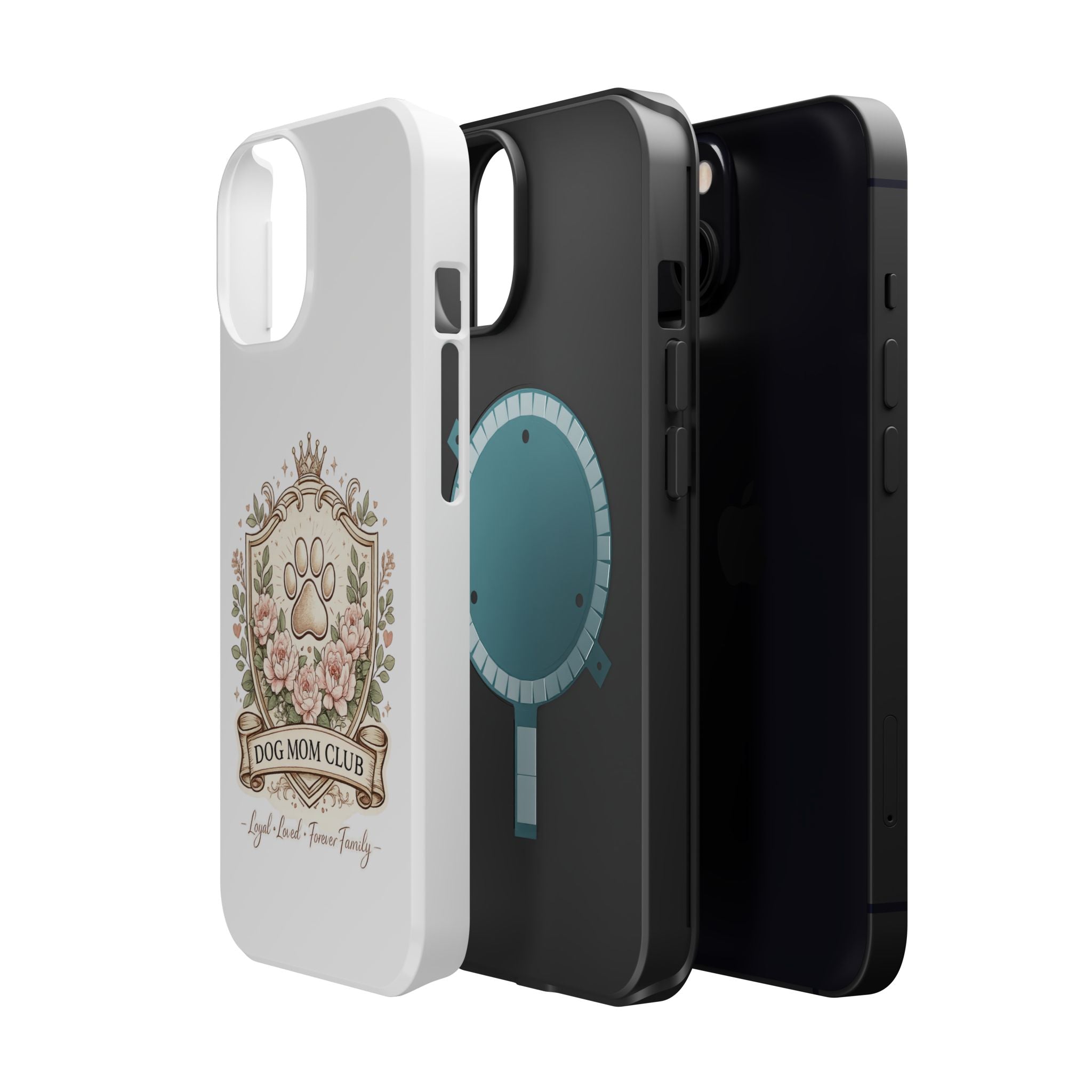 Floral Paw Crest Phone case