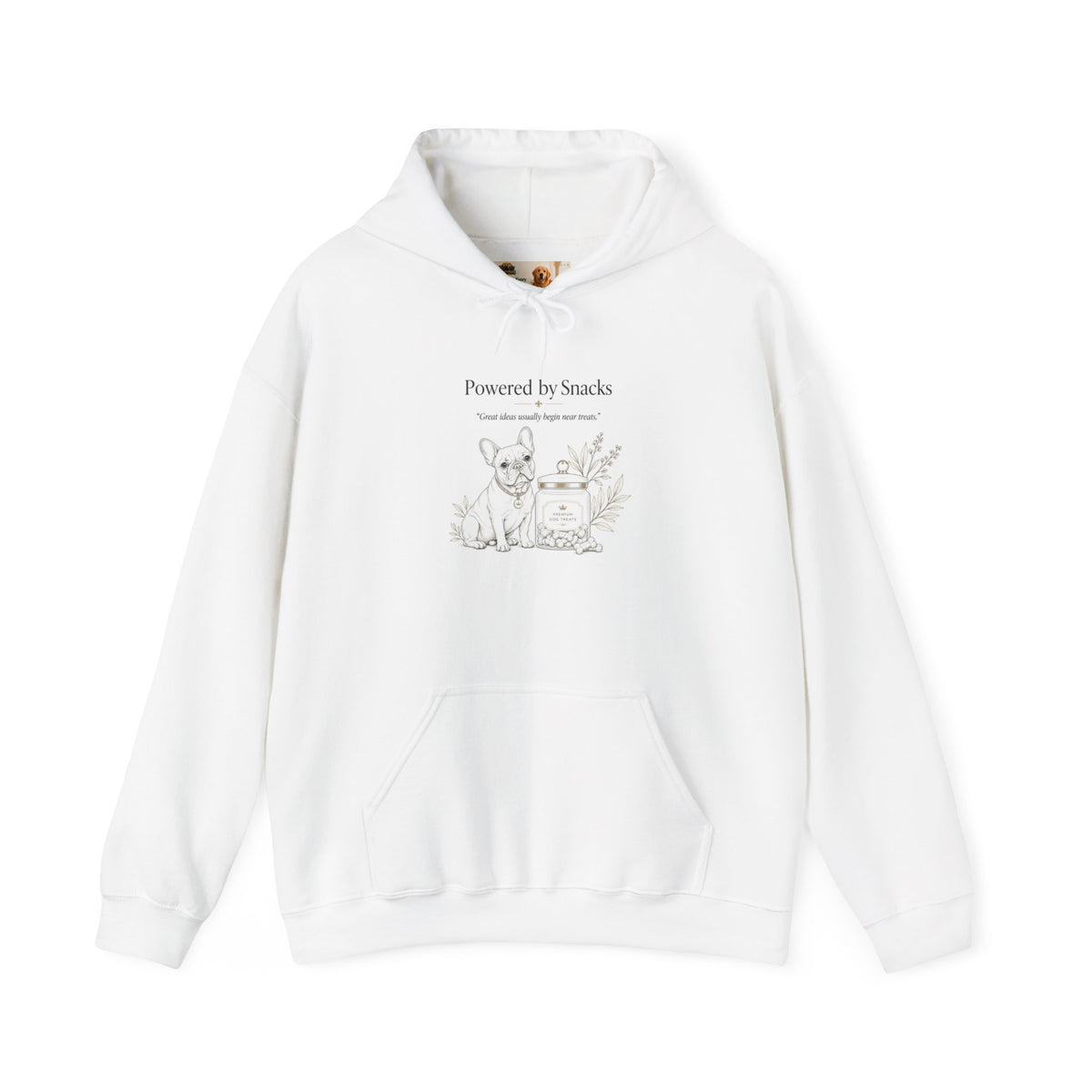 Powered by Snacks | Dog Mom Collection Hoodie