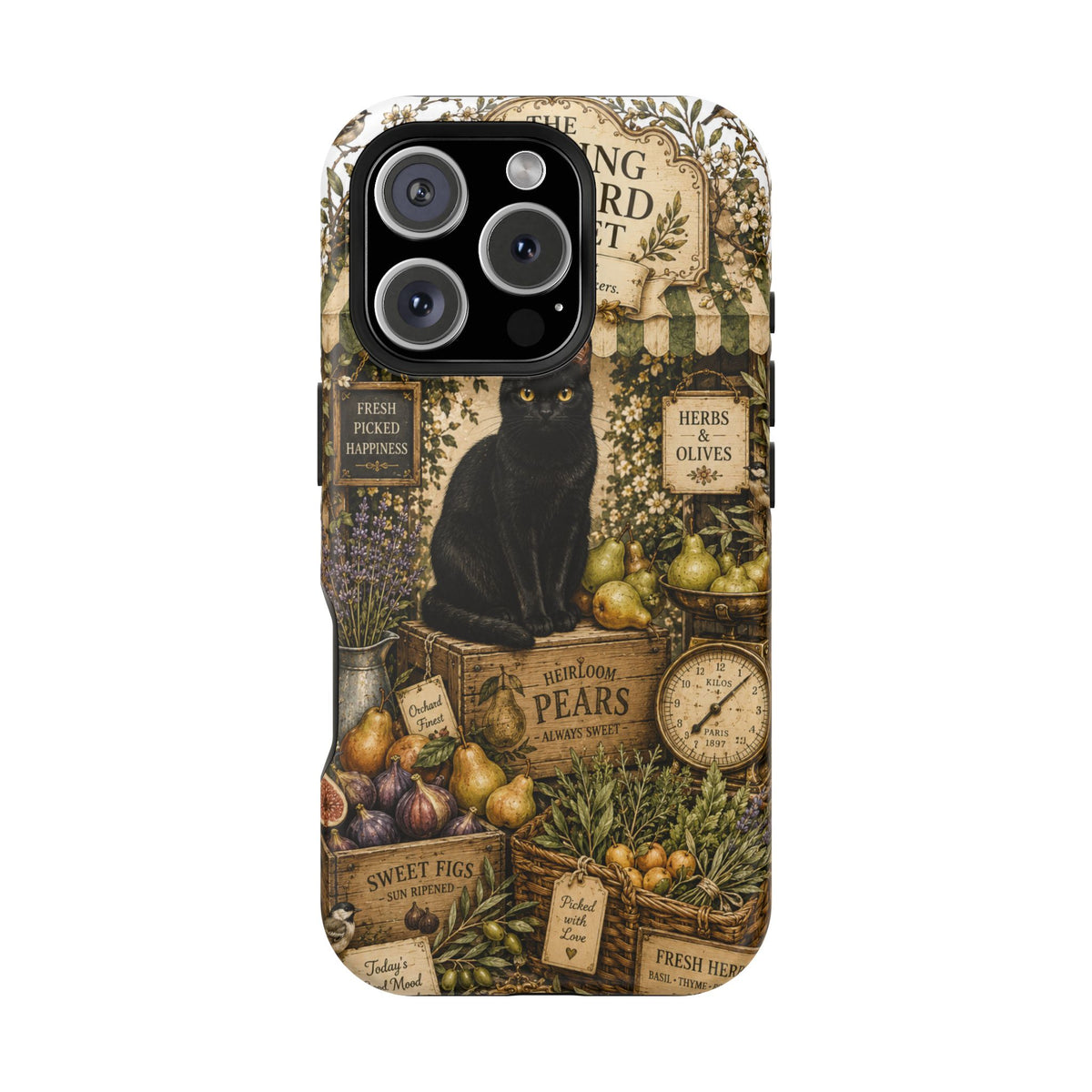 The Morning Orchard Market | Cat Mom Collection Phone case
