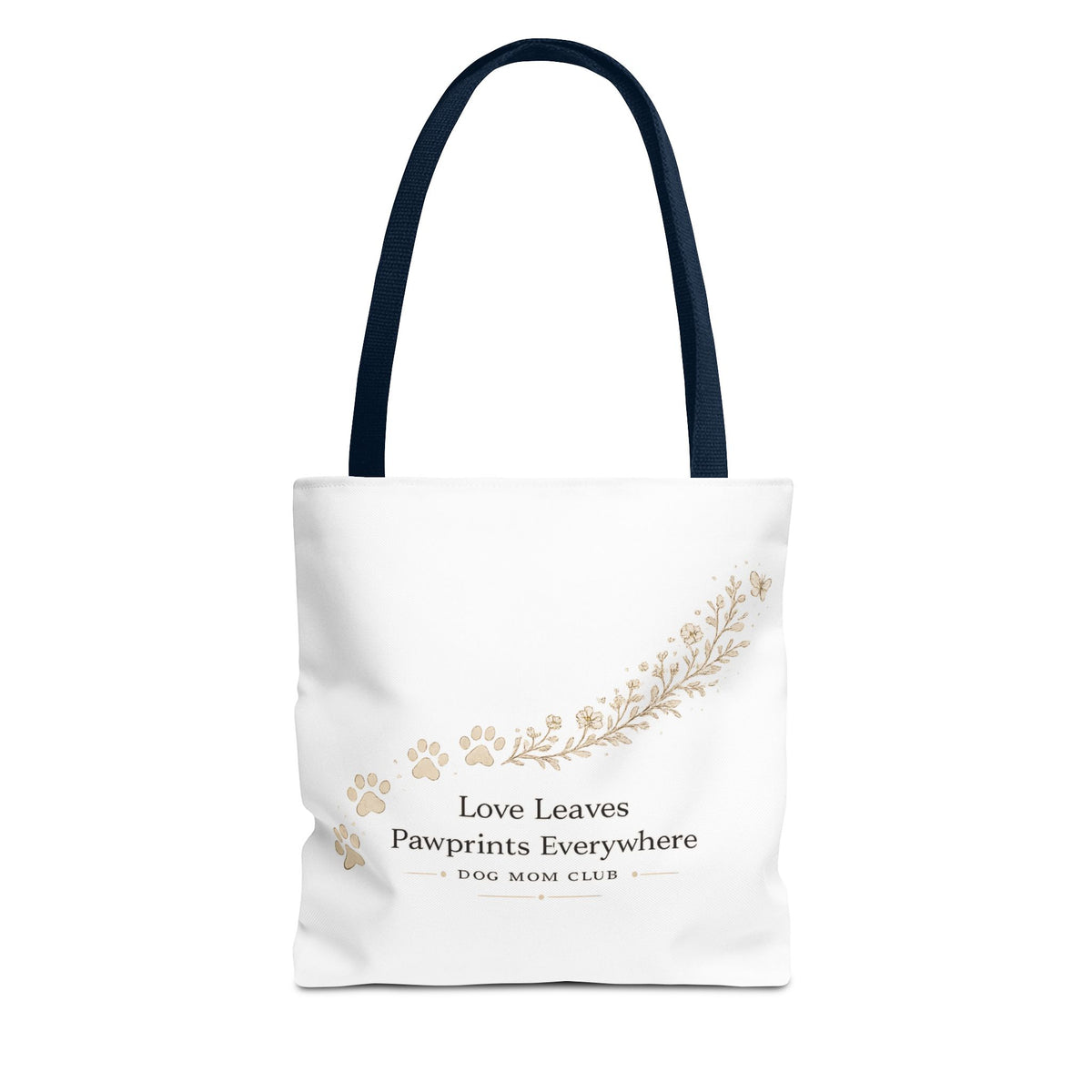 Love Leaves Pawprints | Dog Mom Collection Totebag