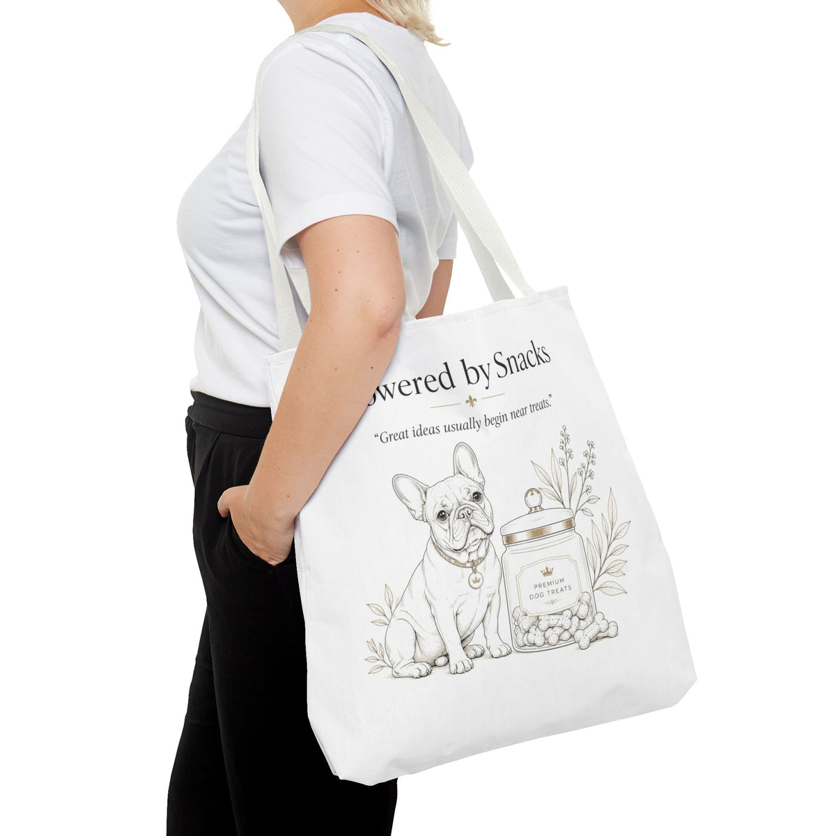 Powered by Snacks | Fun Collection Totebag