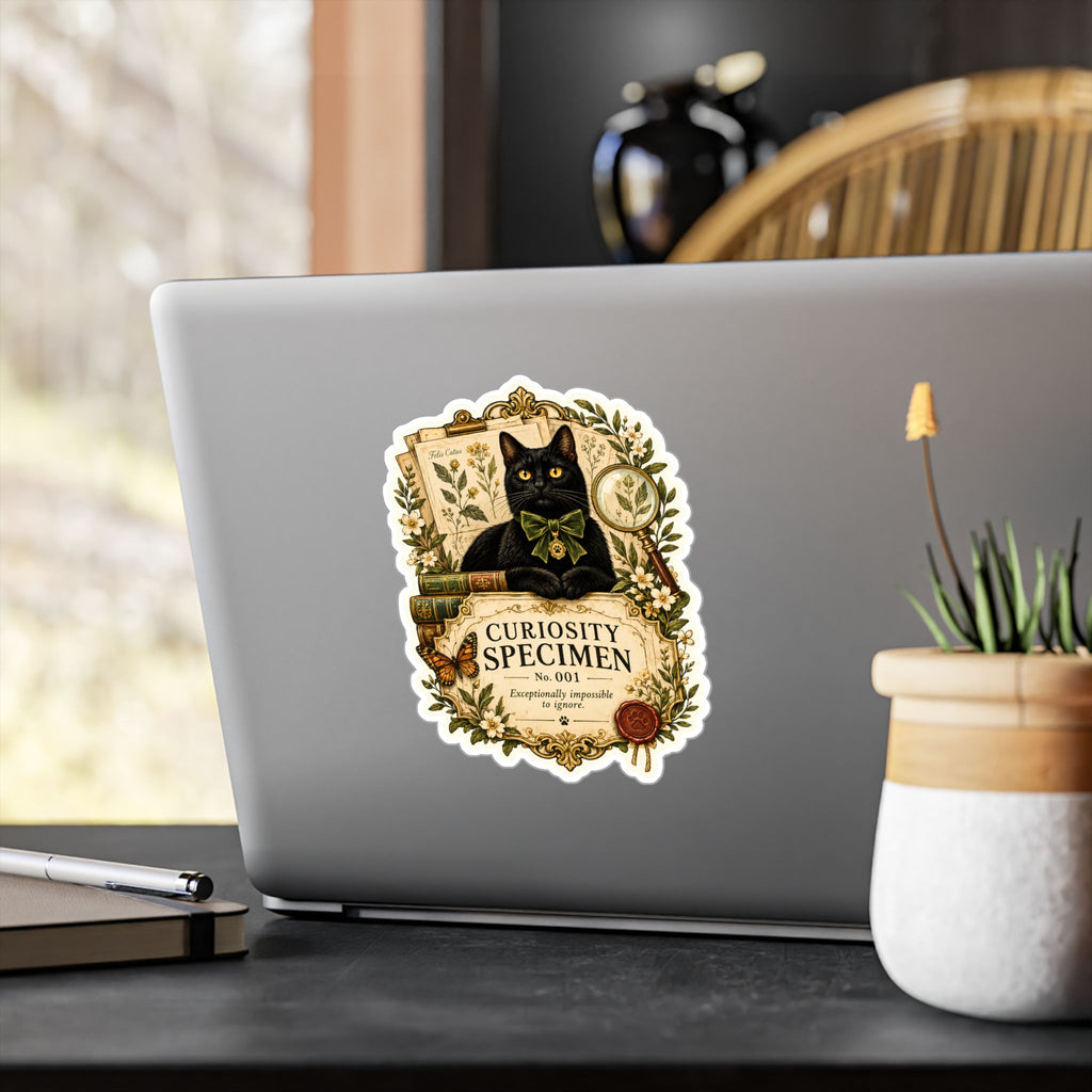 THE CURIOSITY SPECIMEN | Kiss-Cut Vinyl Decals Sticker
