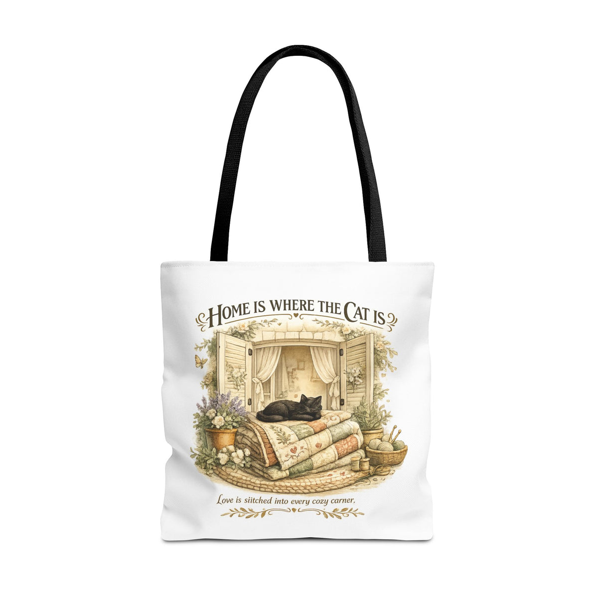 The Home Quilt | Dog Mom Collection Totebag