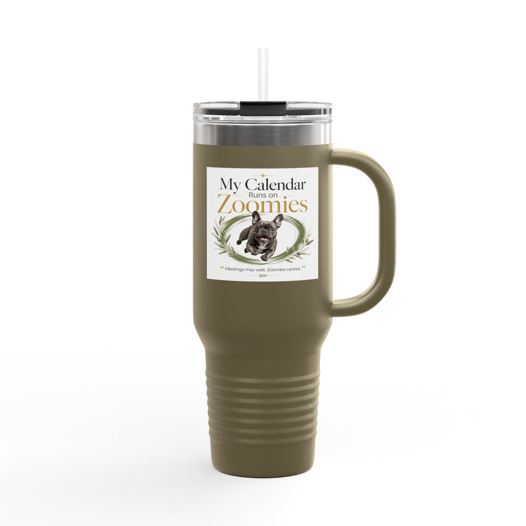 My Calendar Runs on Zoomies | Fun Collection Tumbler