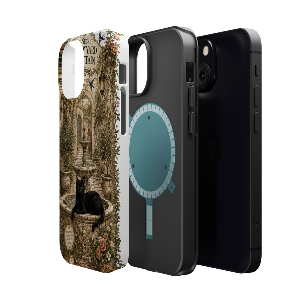 THE SECRET COURTYARD FOUNTAIN | Phone case