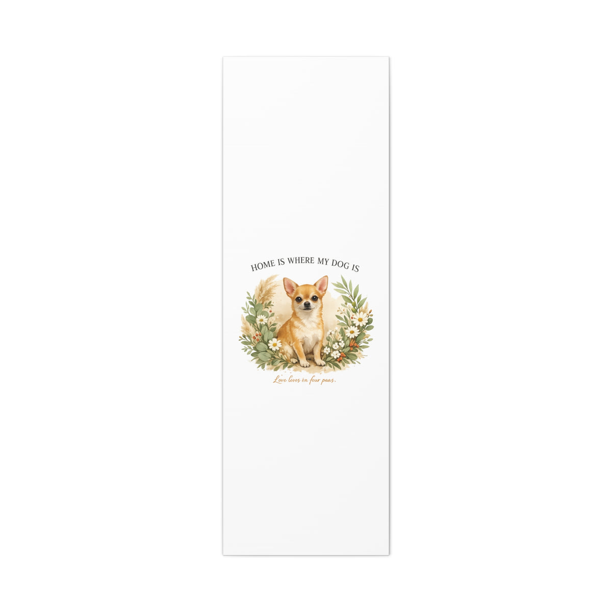 The Heart of the Home | Dog Mom Collection Matte Canvas