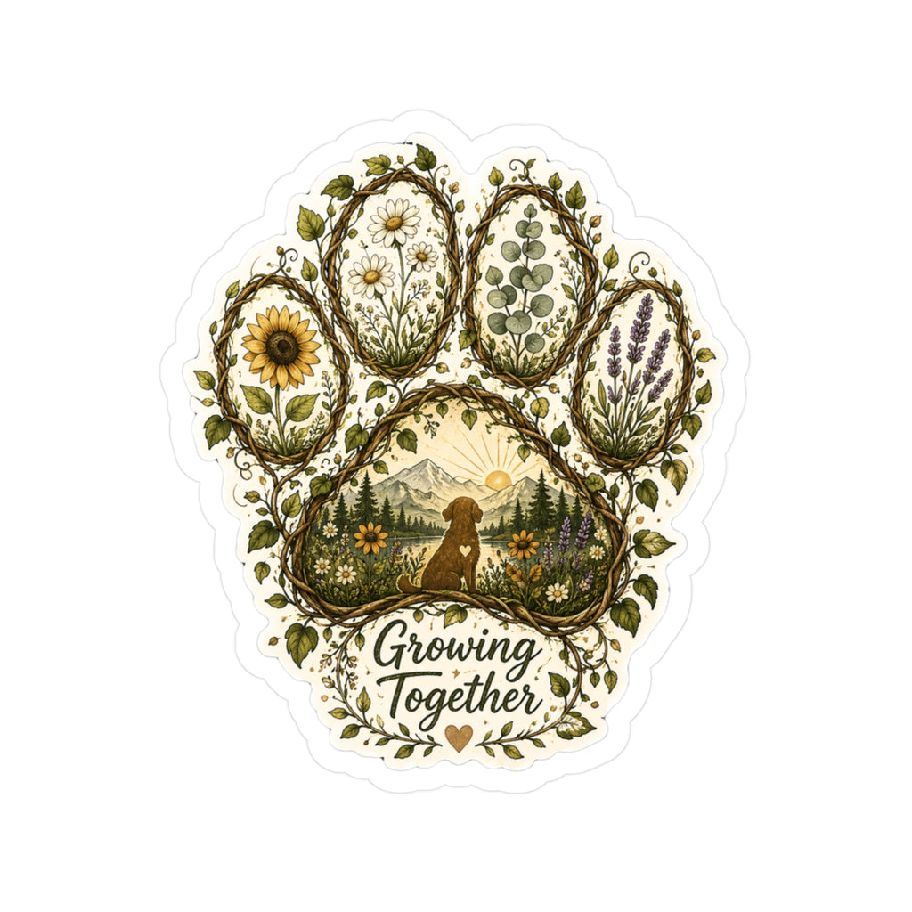 Growing Together | Kiss-Cut Vinyl Decals Sticker