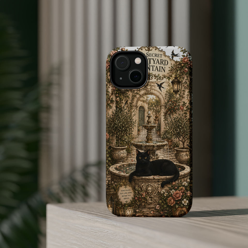 THE SECRET COURTYARD FOUNTAIN | Phone case
