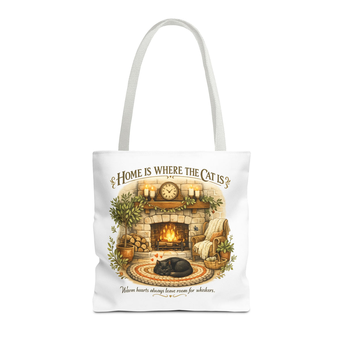 The Welcoming Hearth | Dog Mom Collection Totebag