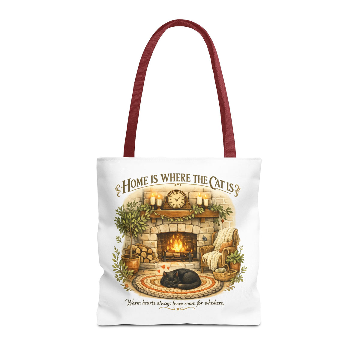 The Welcoming Hearth | Dog Mom Collection Totebag