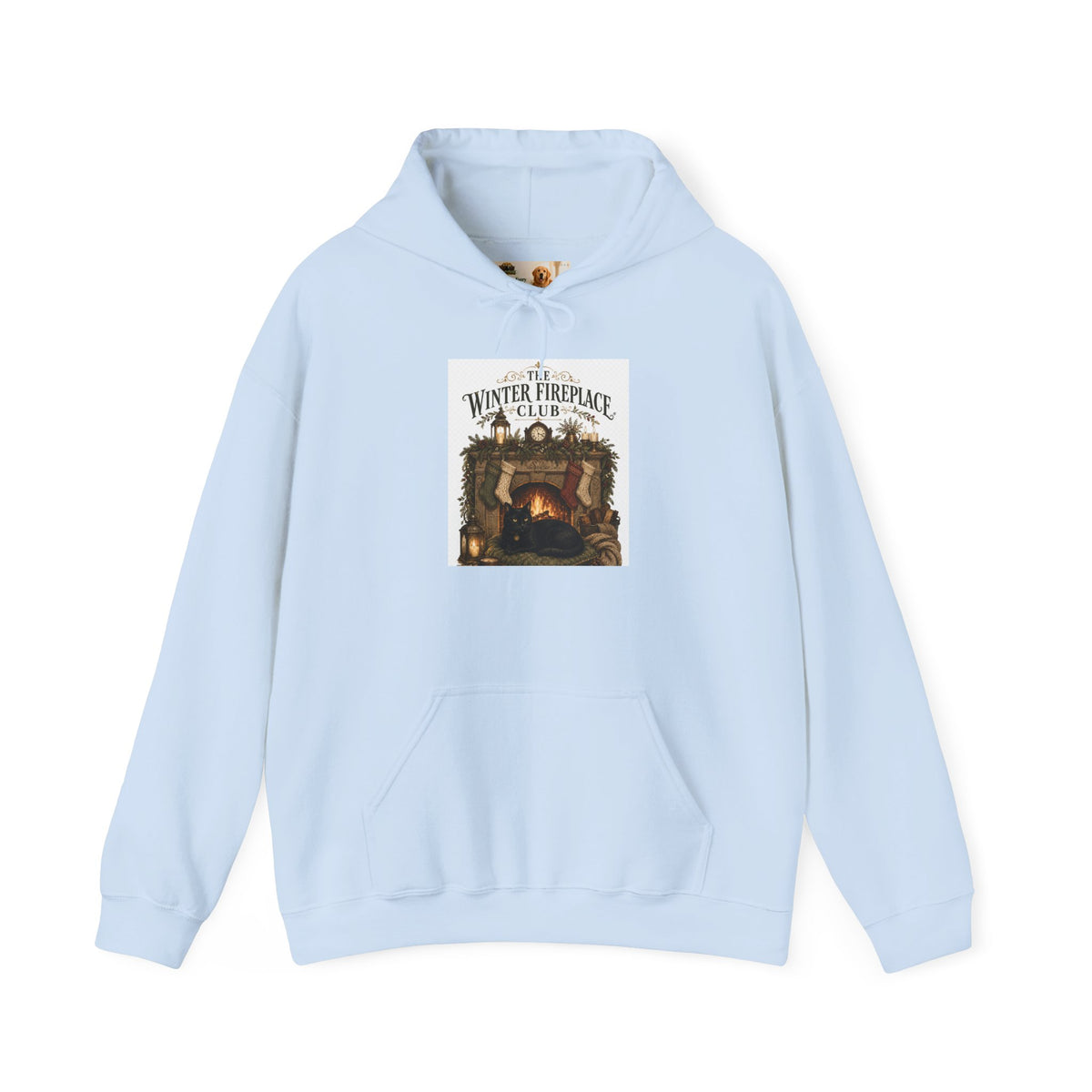 The Winter Fireplace Club | Cat Mom Collection Hoodie
