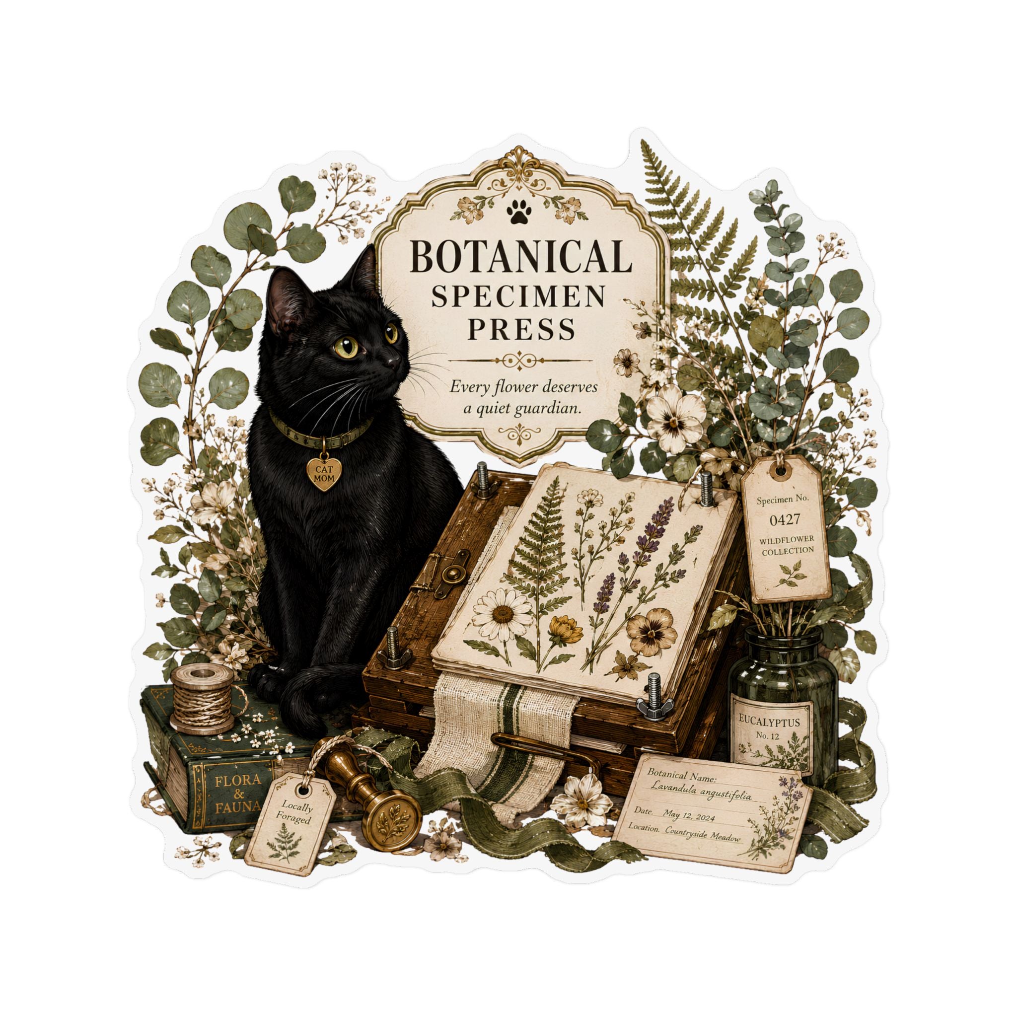 THE BOTANICAL SPECIMEN PRESS | Custom Shape Magnets