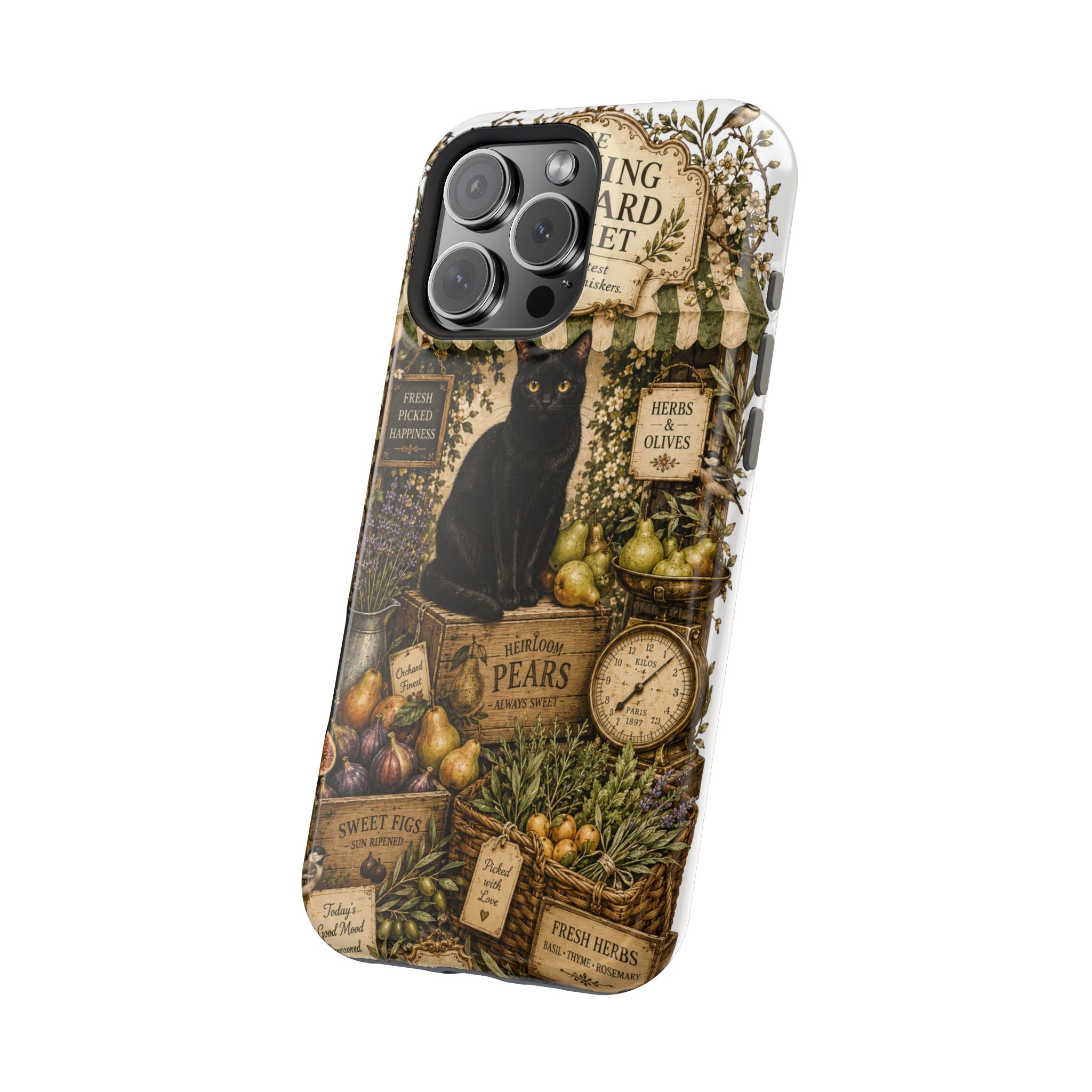 THE MORNING ORCHARD MARKET | Phone case