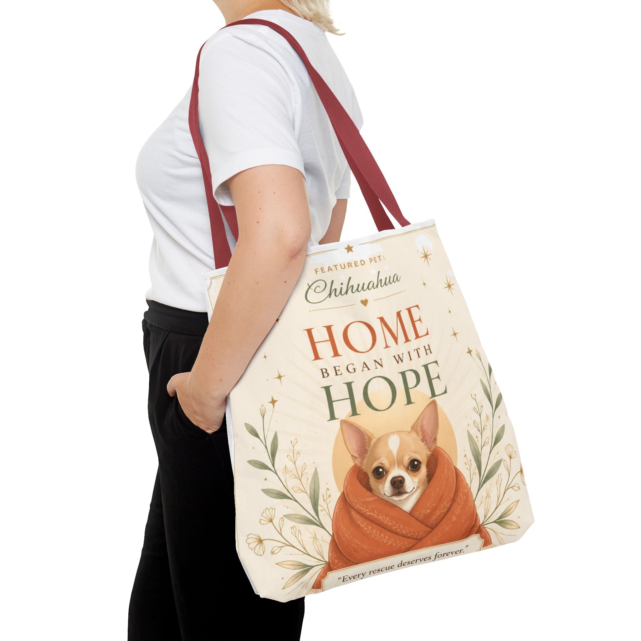 Home Began With Hope | TOTEBAG