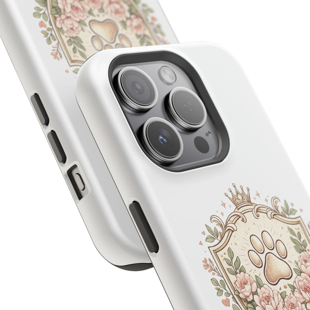 Floral Paw Crest Phone case