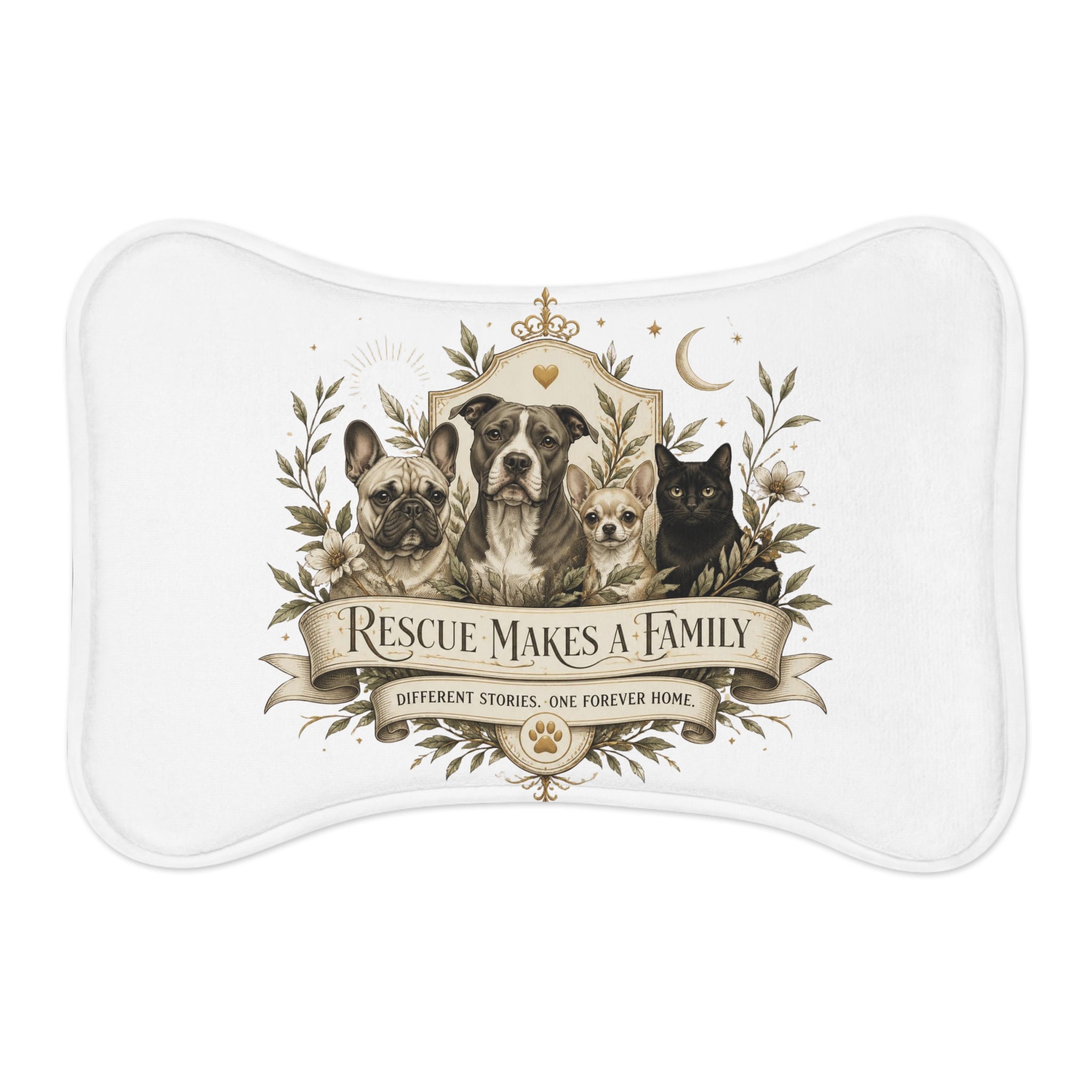 RESCUE FAMILY | Pet Feeding Mats