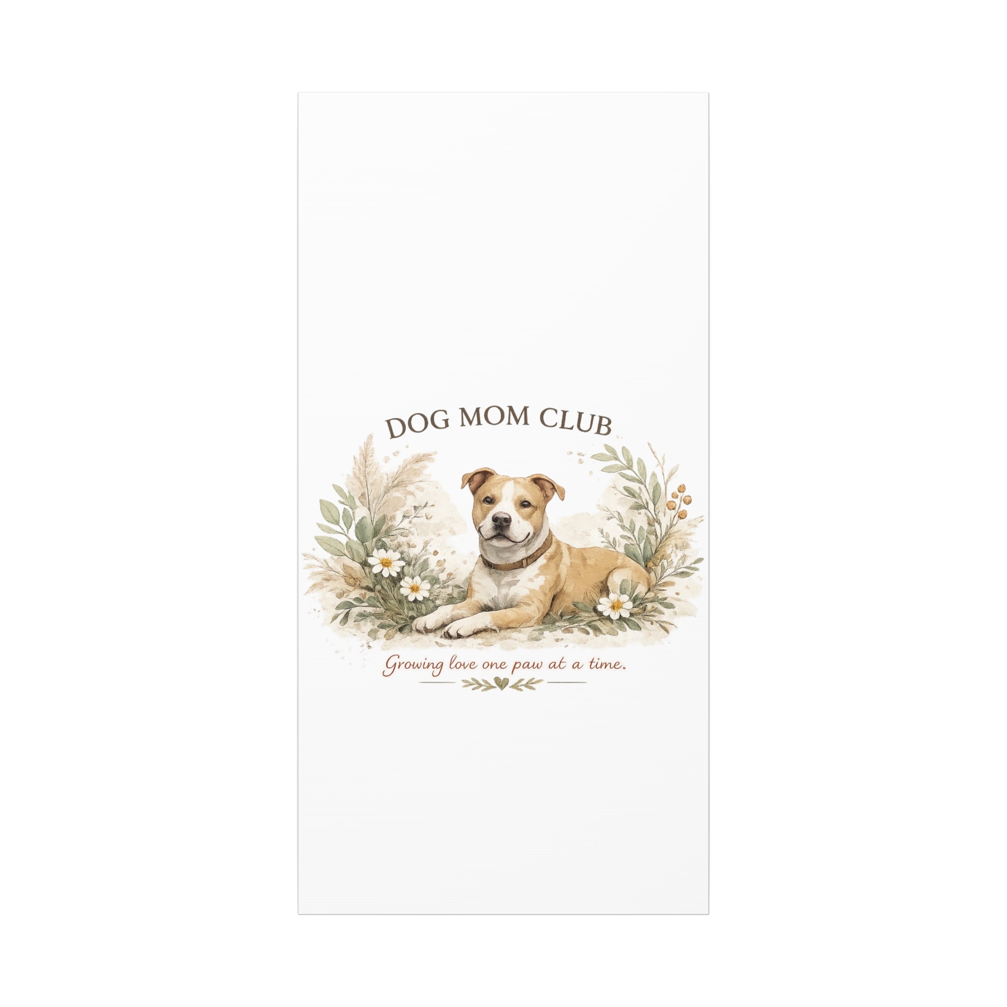 Dog Mom's Wild Garden | Matte Canvas, Stretched, 1.25"