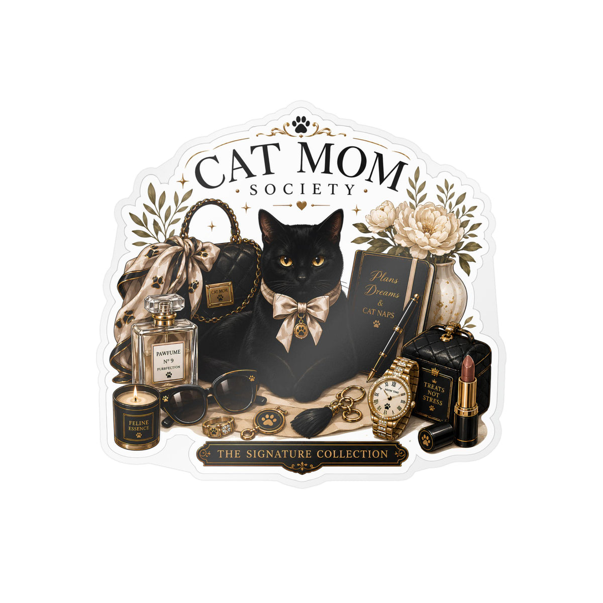 The Signature Collection | Cat Mom Collection Sticker