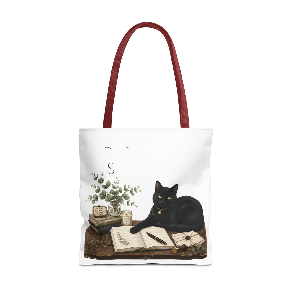 The Letter Writer's Desk | Cat Mom Collection Totebag