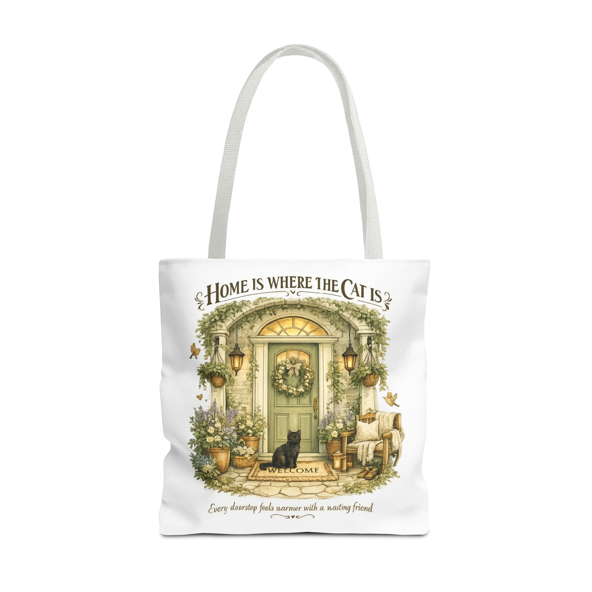 The Front Porch Welcome | Dog Mom Collection Totebag
