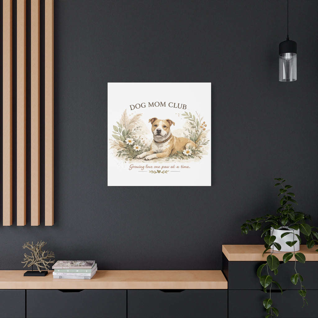 Dog Mom's Wild Garden | Matte Canvas, Stretched, 1.25"