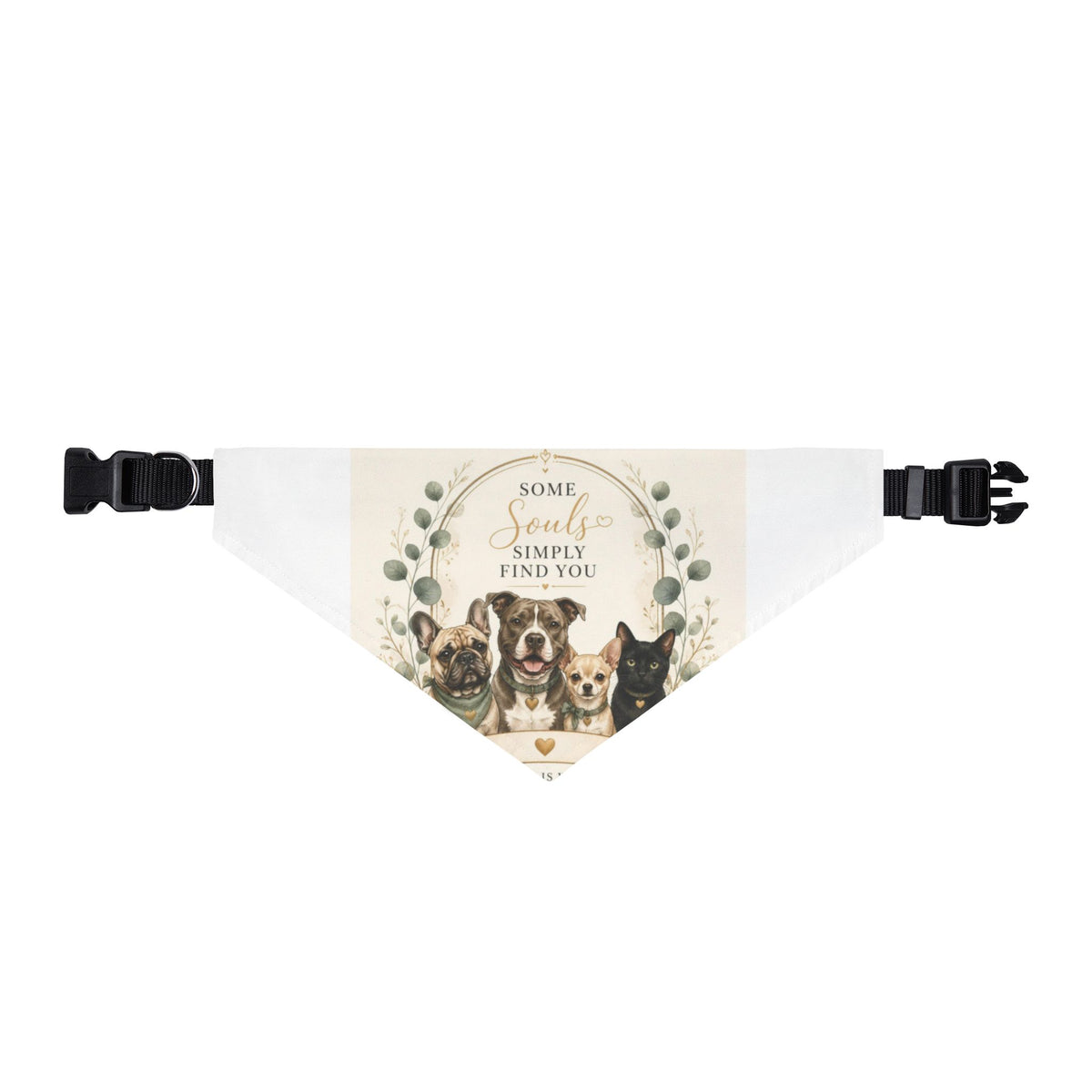 Some soul simply finds you | Rescue Collection Pet Bandana